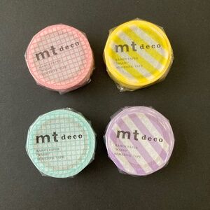 KAMOI Washi Tape  4 piece Bundle